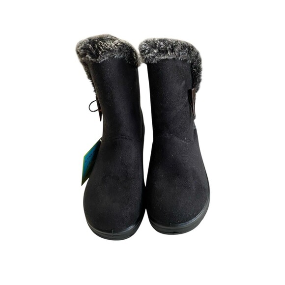 Patrizia Water Repellent Boots Size 38 New Black - Picture 1 of 9